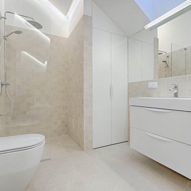 A picture of bathroom interior